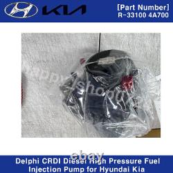 Delphi CRDI Diesel High Pressure Fuel Injection Pump 331004A700 for Hyundai Kia