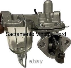 Ford Flathead V8 Fuel Pump with Glass Bowl