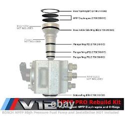 Kit de reconstruction Pro HPFP pour la pompe à carburant haute pression Bosch BMW Phantom V12 N73