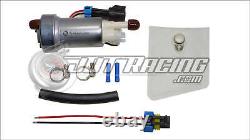 Pompe à carburant de course Walbro /TI F90000274 450LPH E85 et kit pour Honda Civic 1992-2000